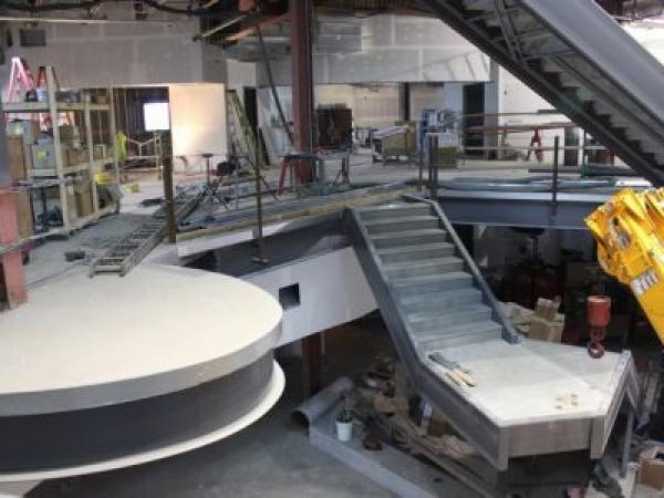 Commercial interior buildout — mechanical and plumbing